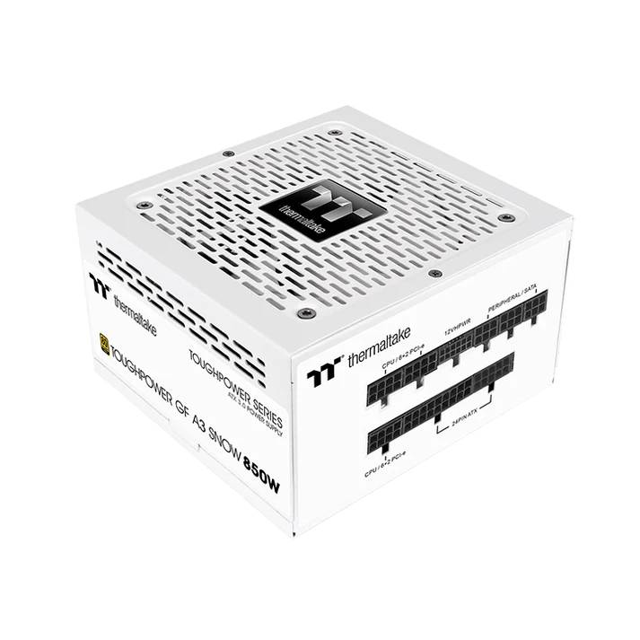 Fuente de Poder Thermaltake Toughpower GF Snow 850W TT Premium Edition (PS-TPD-0850FNFAGU-N) - Color Blanca Fuente de Poder Thermaltake Toughpower GF Snow 850W TT Premium Edition (PS-TPD-0850FNFAGU-N) - Color Blanca